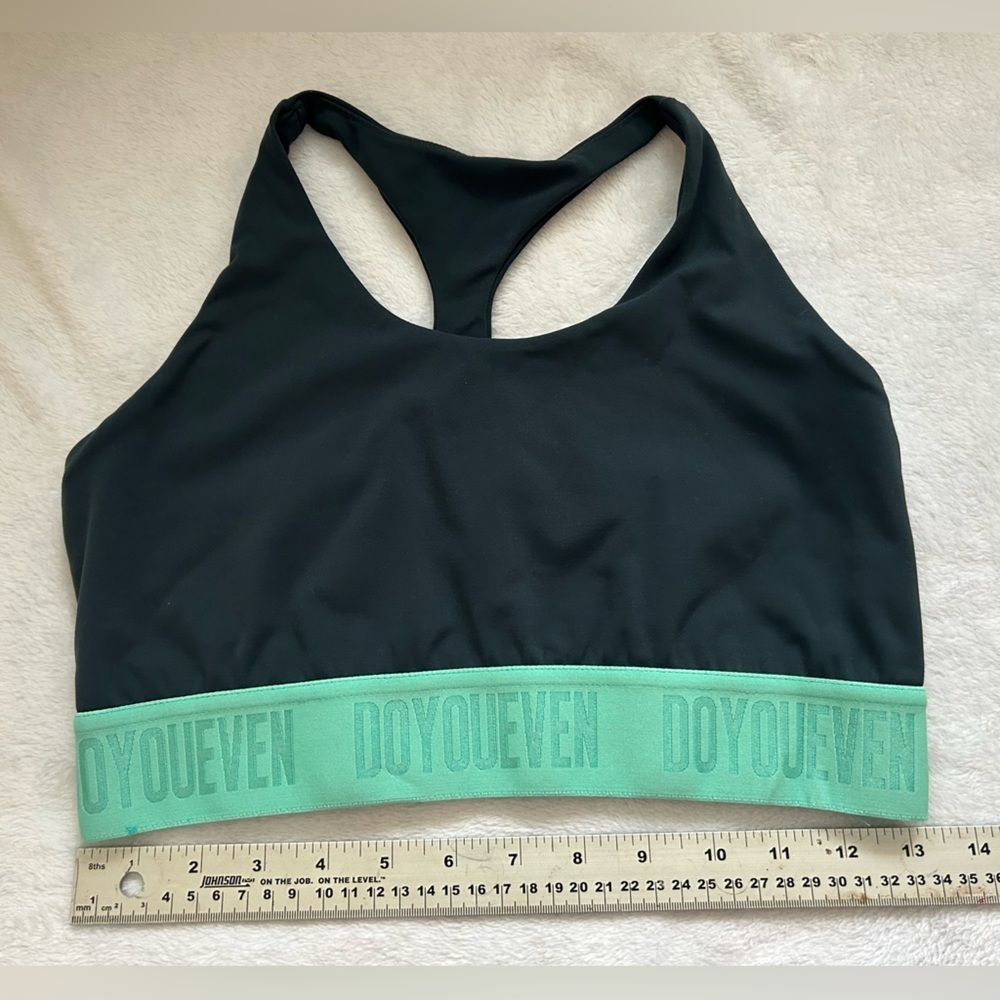 Green Do You Even Sports Bra​
